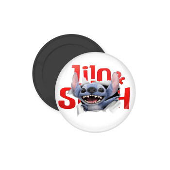 Stitch movie, Μαγνητάκι ψυγείου στρογγυλό διάστασης 5cm
