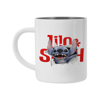 Stitch movie, Mug Stainless steel double wall 300ml