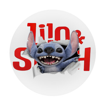 Stitch movie, Mousepad Round 20cm
