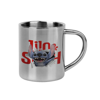Stitch movie, Mug Stainless steel double wall 300ml