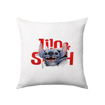 Stitch movie, Sofa cushion 40x40cm includes filling
