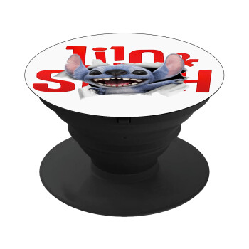 Stitch movie, Phone Holders Stand  Black Hand-held Mobile Phone Holder