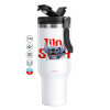 Mega Stainless steel Tumbler with lid, double wall 1,2L