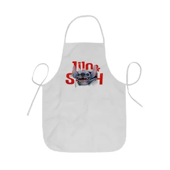 Stitch movie, Ποδιά Σεφ ολόσωμη κοντή  Παιδική (44x62cm)