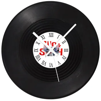 Stitch movie, Ρολόι τοίχου Βινύλιο (30cm)