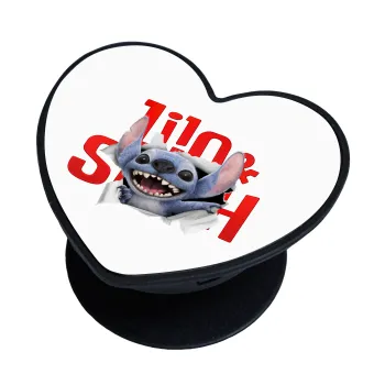 Stitch movie, Phone Holders Stand  καρδιά Μαύρο Βάση Στήριξης Κινητού στο Χέρι