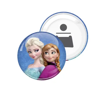 Ψυχρά κι ανάποδα Έλσα και Άννα, Μαγνητάκι και ανοιχτήρι μπύρας στρογγυλό διάστασης 5,9cm