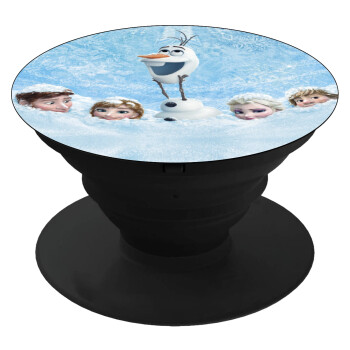 Ψυχρά κι ανάποδα Όλαφ και οι φίλοι του, Phone Holders Stand  Μαύρο Βάση Στήριξης Κινητού στο Χέρι