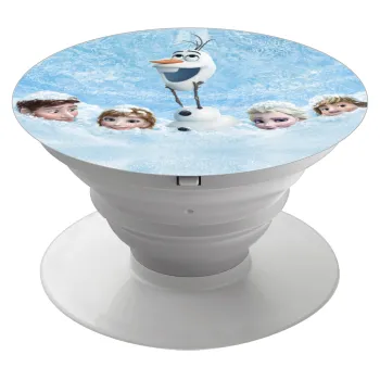 Ψυχρά κι ανάποδα Όλαφ και οι φίλοι του, Phone Holders Stand  Λευκό Βάση Στήριξης Κινητού στο Χέρι