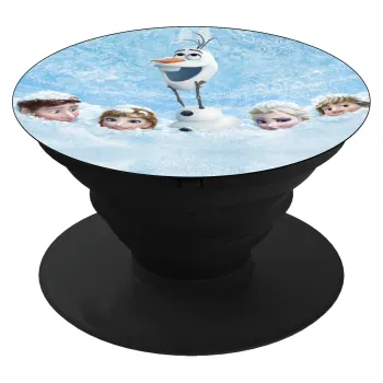 Ψυχρά κι ανάποδα Όλαφ και οι φίλοι του, Phone Holders Stand  Μαύρο Βάση Στήριξης Κινητού στο Χέρι