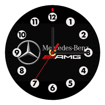 Mercedes AMG, Wooden wall clock (20cm)