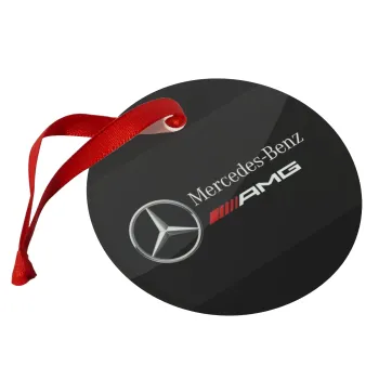 Mercedes AMG, Christmas ornament glass 9cm