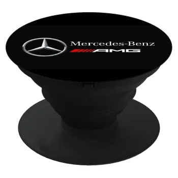 Mercedes AMG, Phone Holders Stand  Black Hand-held Mobile Phone Holder