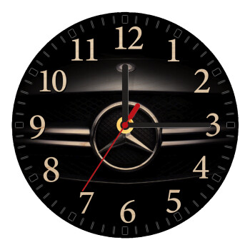 Mercedes car, Ρολόι τοίχου ξύλινο plywood (20cm)