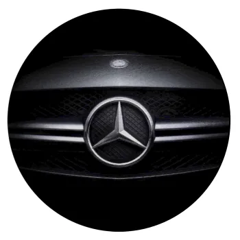 Mercedes car, Επιφάνεια κοπής γυάλινη στρογγυλή (30cm)