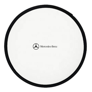 Mercedes small logo, Βεντάλια υφασμάτινη αναδιπλούμενη με θήκη (20cm)