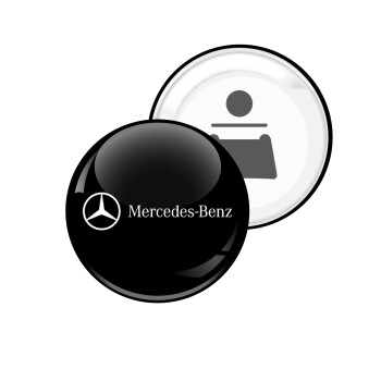 Mercedes small logo, Μαγνητάκι και ανοιχτήρι μπύρας στρογγυλό διάστασης 5,9cm