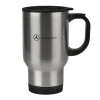Κούπα ταξιδιού ανοξείδωτη με καπάκι, διπλού τοιχώματος (θερμό) 450ml
