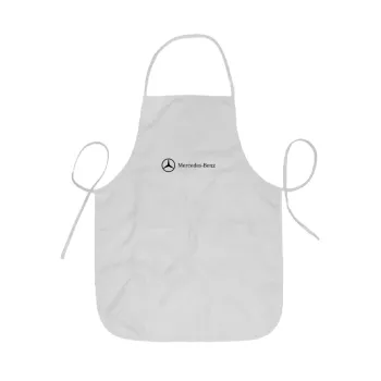 Mercedes small logo, Ποδιά Σεφ ολόσωμη κοντή  Παιδική (44x62cm)