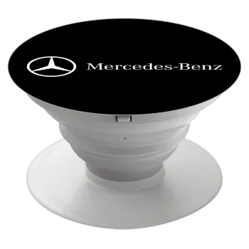 Mercedes small logo, Phone Holders Stand  Λευκό Βάση Στήριξης Κινητού στο Χέρι