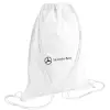 Backpack pouch GYMBAG white (28x40cm)