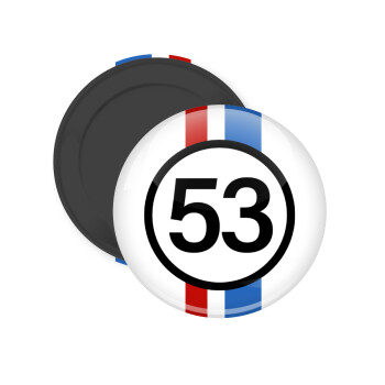 VW Herbie 53, Μαγνητάκι ψυγείου στρογγυλό διάστασης 5cm