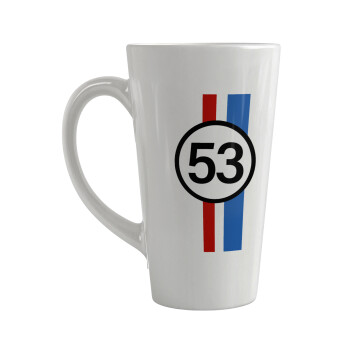 VW Herbie 53, Κούπα κωνική Latte Μεγάλη, κεραμική, 450ml