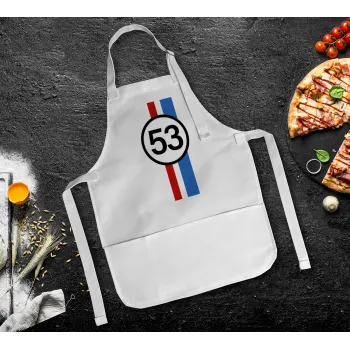 VW Herbie 53, Ποδιά Σεφ Ολόσωμη Παιδική (με ρυθμιστικά και 2 τσέπες)