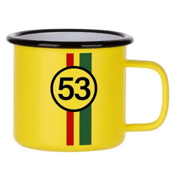 VW Herbie 53, Metallic enamel MATT Yellow cup 360ml