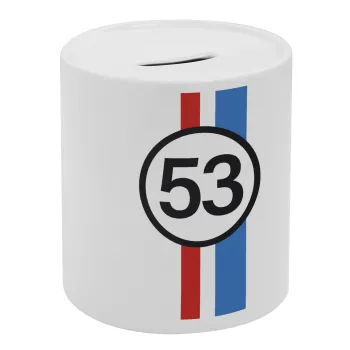 VW Herbie 53, Κουμπαράς πορσελάνης με τάπα