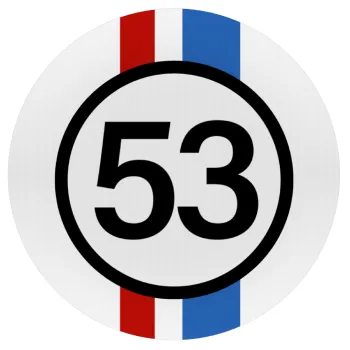 VW Herbie 53, Mousepad Στρογγυλό 20cm