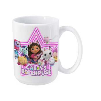 Gabby Dollhouse (ΤΟ ΚΟΥΚΛΟΣΠΙΤΟ ΤΗΣ ΓΚΑΜΠΙ), Κούπα Mega, κεραμική, 450ml