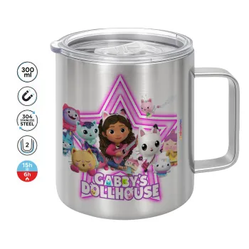 Gabby Dollhouse (ΤΟ ΚΟΥΚΛΟΣΠΙΤΟ ΤΗΣ ΓΚΑΜΠΙ), Κούπα Ανοξείδωτη διπλού τοιχώματος 300ml
