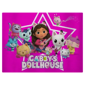 Gabby Dollhouse (ΤΟ ΚΟΥΚΛΟΣΠΙΤΟ ΤΗΣ ΓΚΑΜΠΙ), Επιφάνεια κοπής γυάλινη (38x28cm)