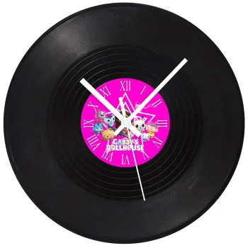 Gabby Dollhouse (ΤΟ ΚΟΥΚΛΟΣΠΙΤΟ ΤΗΣ ΓΚΑΜΠΙ), Ρολόι τοίχου Βινύλιο (30cm)