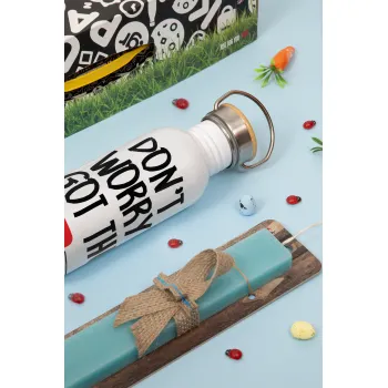 don't worry i got this, i watched a youtube video, Πασχαλινή Λαμπάδα με παγούρι μεταλλικό (620ml, stainless steel) & κερί αρωματικό πλακέ (30cm) (ΤΙΡΚΟΥΑΖ)