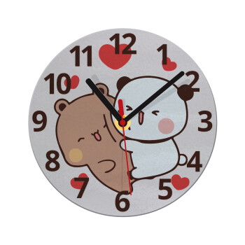 Bubu & Dudu, Ρολόι τοίχου γυάλινο (20cm)