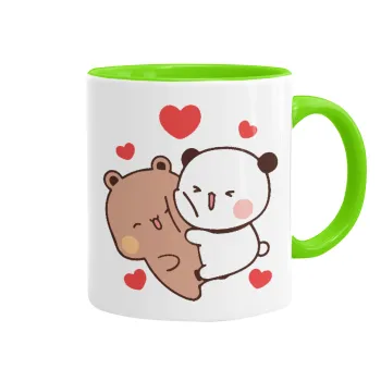 Bubu & Dudu, Κούπα χρωματιστή βεραμάν, κεραμική, 330ml