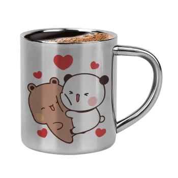 Bubu & Dudu, Double-wall metal cup for espresso (220ml)