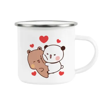 Bubu & Dudu, Κούπα Μεταλλική εμαγιέ λευκη 360ml