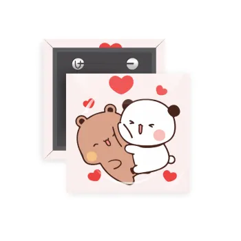 Bubu & Dudu, Κονκάρδα παραμάνα τετράγωνη 5x5cm