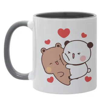 Bubu & Dudu, Mug colored grey, ceramic, 330ml