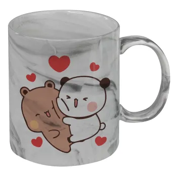 Bubu & Dudu, Mug ceramic marble style, 330ml