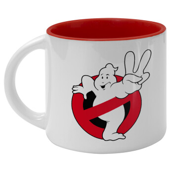 Ghostbusters, Κούπα κεραμική 400ml Λευκή/Κόκκινη