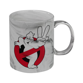 Ghostbusters, Κούπα κεραμική, marble style (μάρμαρο), 330ml