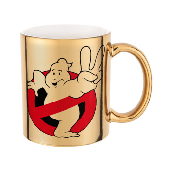 Ghostbusters, Mug ceramic, gold mirror, 330ml