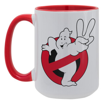 Ghostbusters, Κούπα Mega 15oz, κεραμική Κόκκινη, 450ml