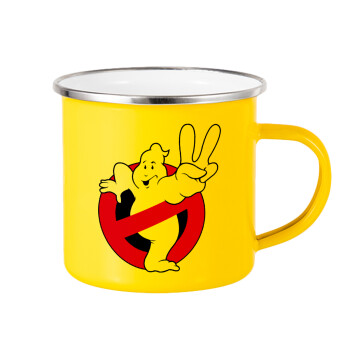 Ghostbusters, Yellow Enamel Metallic Cup 360ml