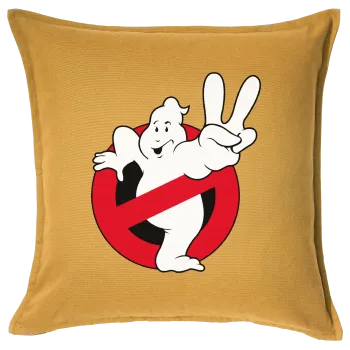 Ghostbusters, Sofa cushion YELLOW 50x50cm includes filling