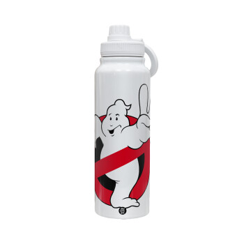 Ghostbusters, 1L Stainless Steel Thermal Bottle with Phone Holder & Double Wall Insulation